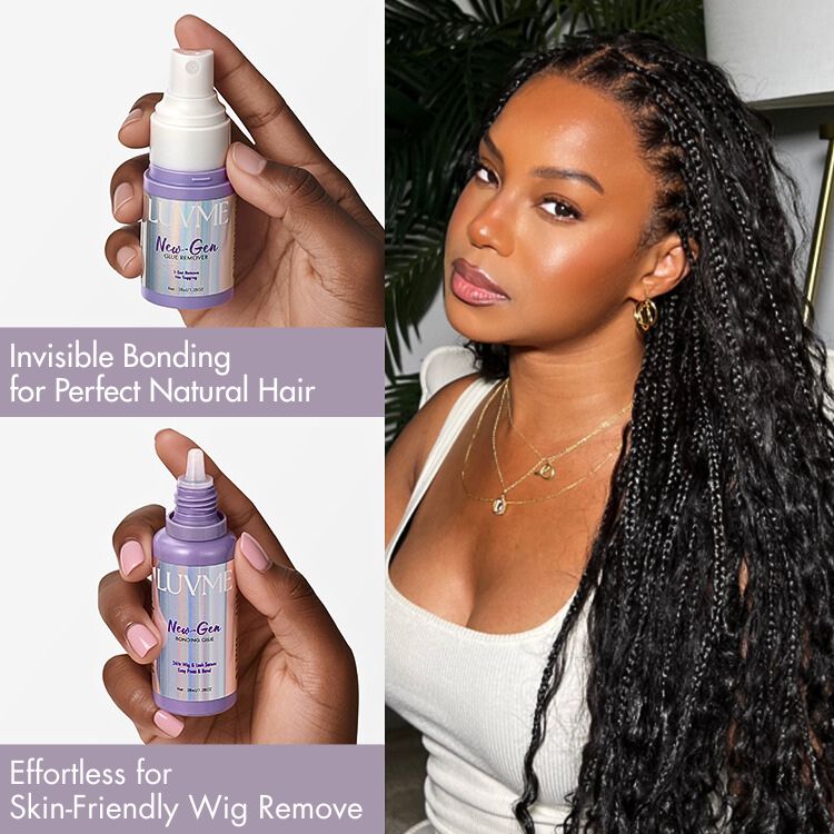 US Only - LUVME Upgraded 2.0 Lace Wig Glue & Remover Kit, Secure Hold & Easy Removal-11