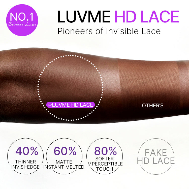 Luvme All-Day Comfort™ Wig Silky Blunt Cut Bob Glueless 7x6 Closure HD Lace Wig Pre-Cut Lace-27