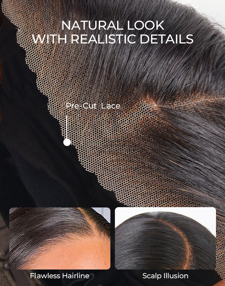 VIP ONLY | Sun-Kissed Warm Tone Brown with Blonde Highlights 180% Density Loose Wave Glueless 5x5 Closure Lace Wig Pre-Cut Lace-12