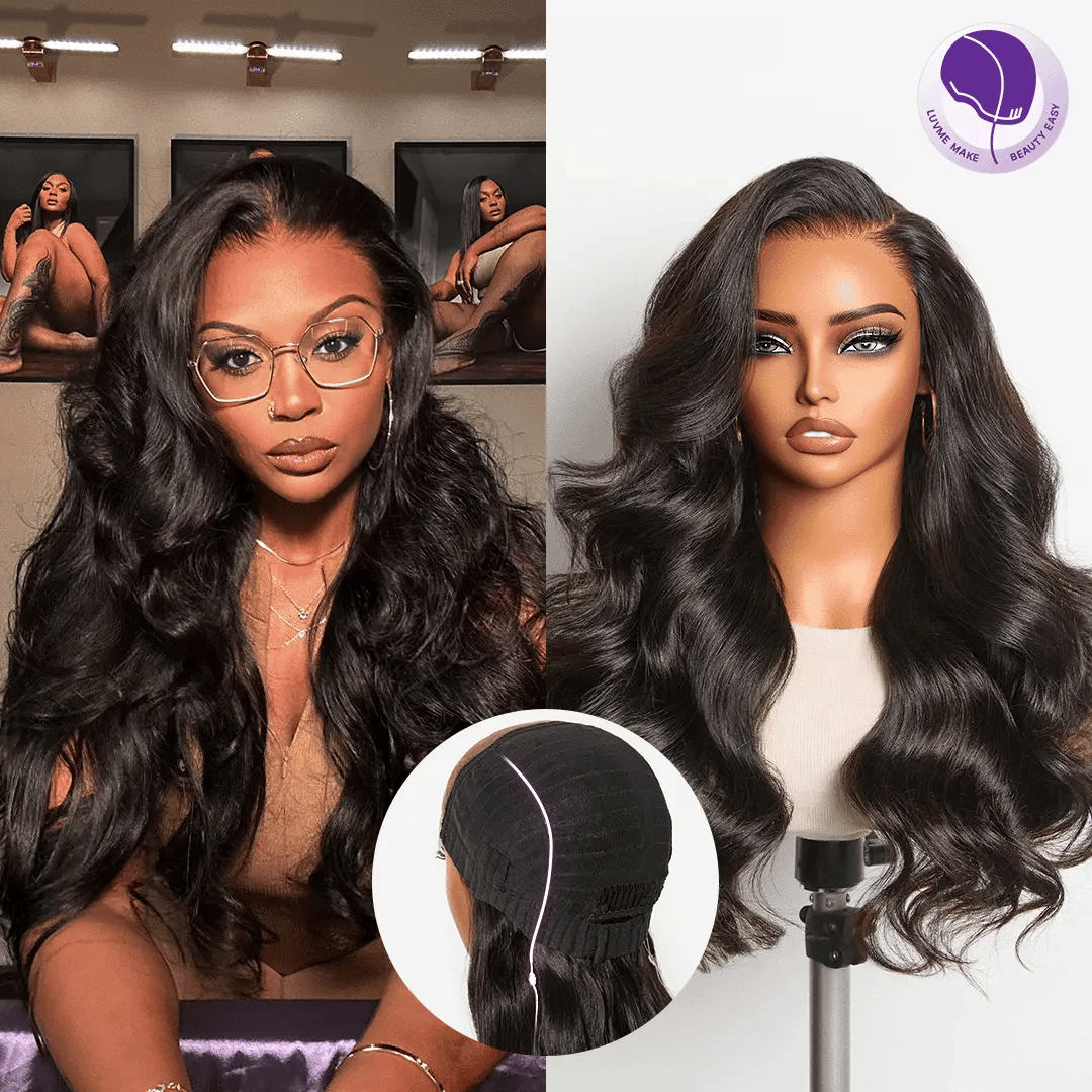 ヘアピース PartingMax Glueless Wig: Body Wave Elegance | 7x6 HD Lace