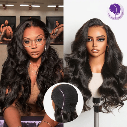 MyOwn-Fit™ PartingMax Glueless Personalized Comfort Wig 180% Density Loose Body Wave 7x6 Closure HD Lace Wig Pre Cut & Plucked & Bleached Ready to Go-25