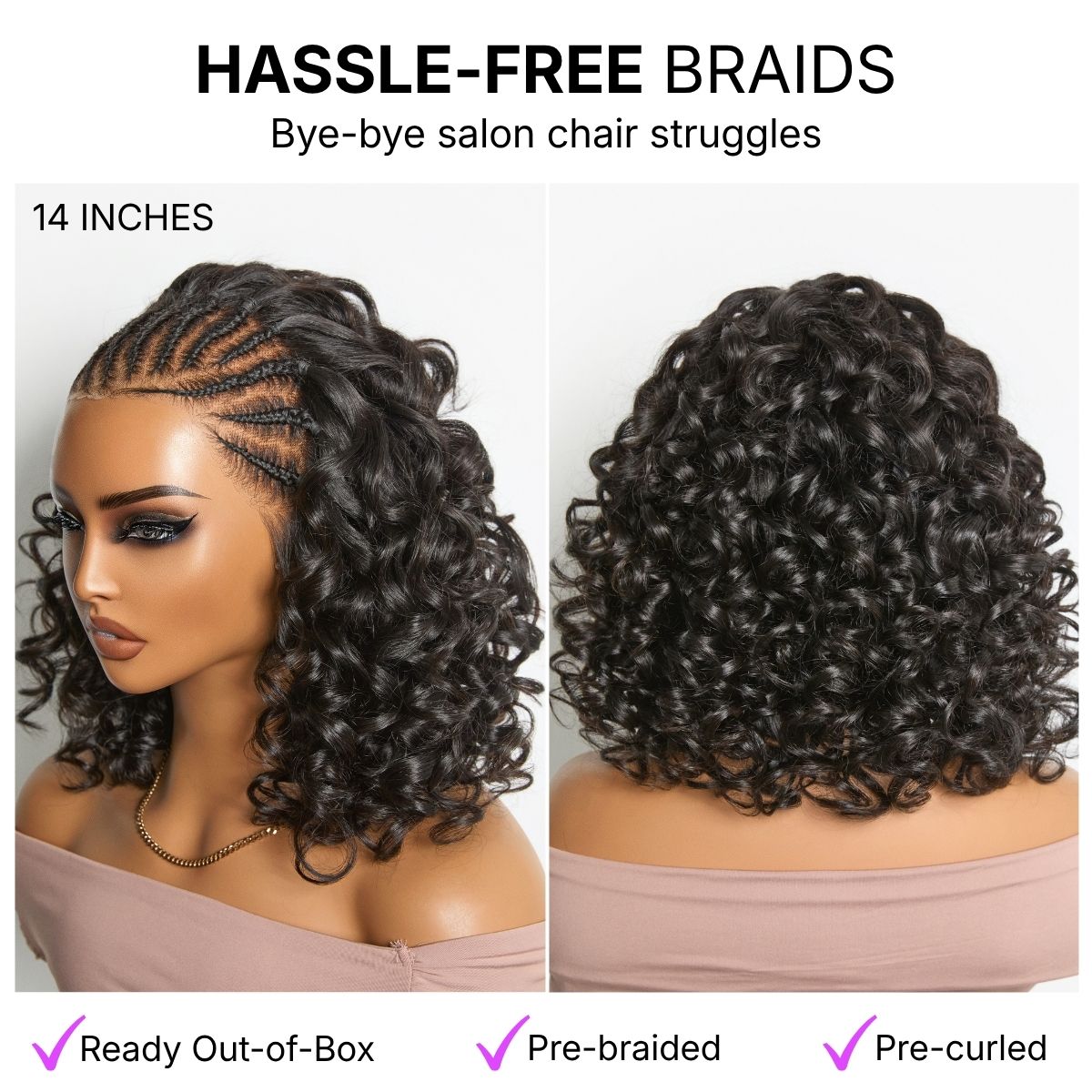 Readitress Chic & Voluminous 180% Density Pre-Braided Bouncy Curly Glueless Ear-to-ear 13x4 Frontal Lace Wig-04