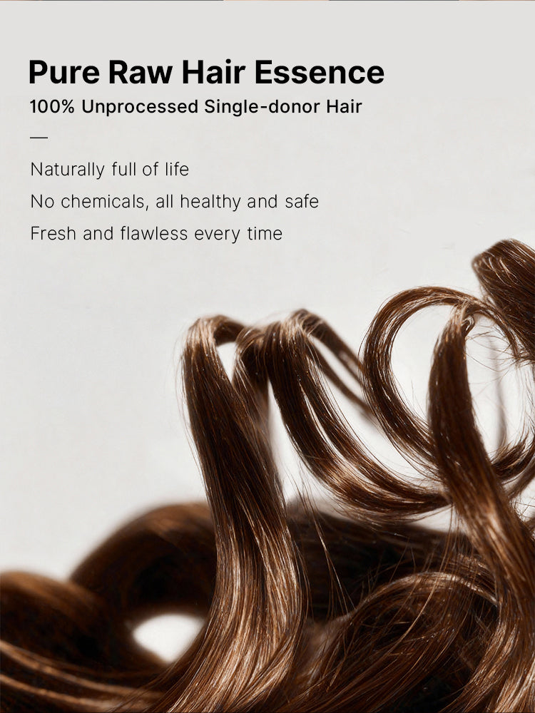 Monroe | RawMagic - Pure Raw Hair x Chocolate Truffle-10