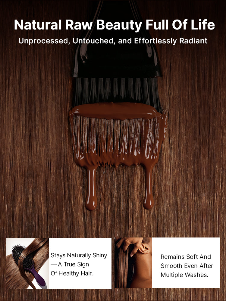 Monroe | RawMagic - Pure Raw Hair x Chocolate Truffle-11
