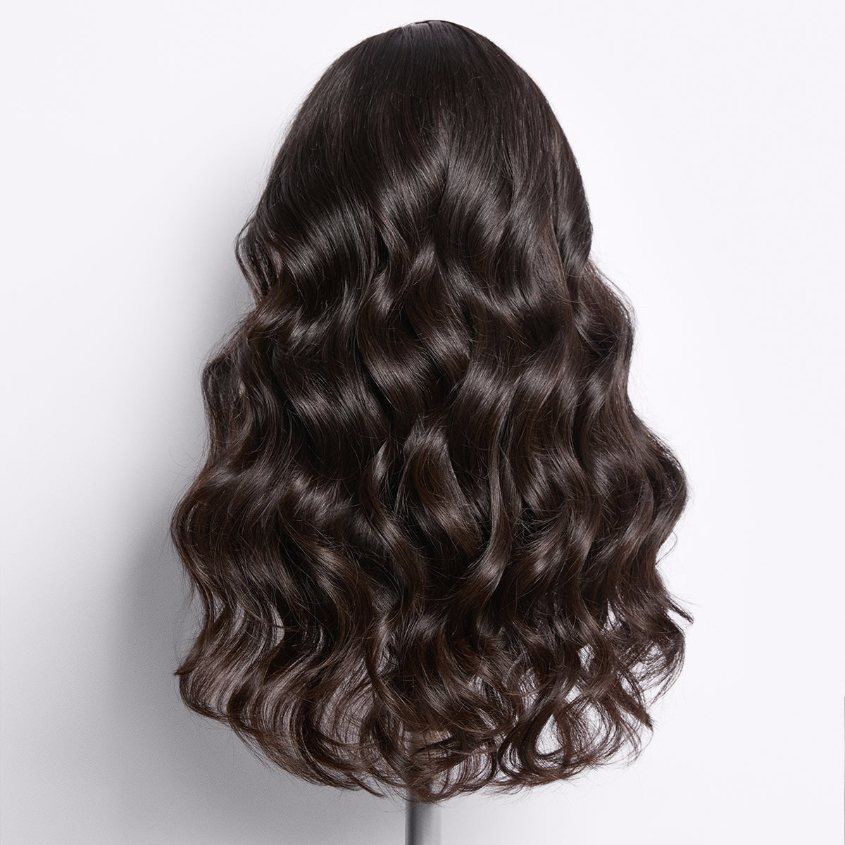 Amara RawMagic natural black body wave 5x5 closure HD lace glueless wig by Luvme Hair featuring human hair and detailed lace front.