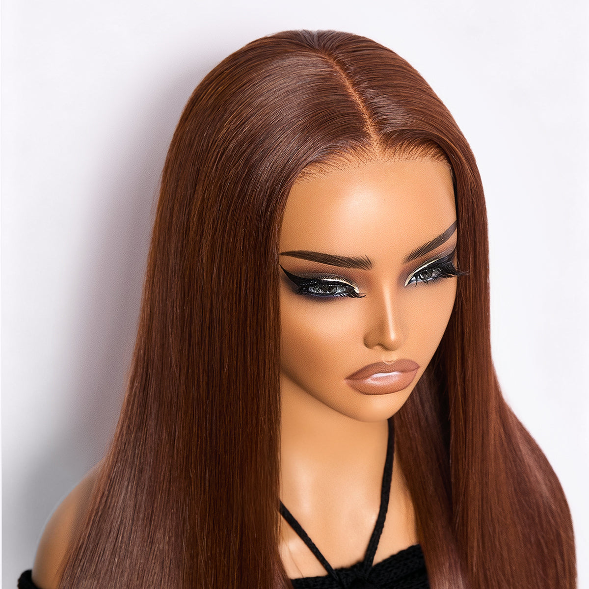 Eliana | RawMagic - Chocolate Brown Silky Straight 5x5 Closure HD Lace