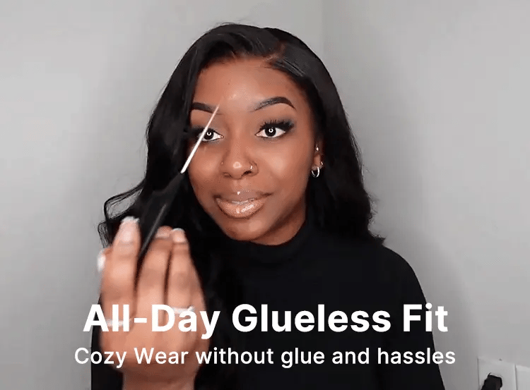 Myown-Fit™ Wig 180% Density Glueless 7x6 Closure HD Lace Loose Body Wave Short Wig Pre-Cut Lace-37