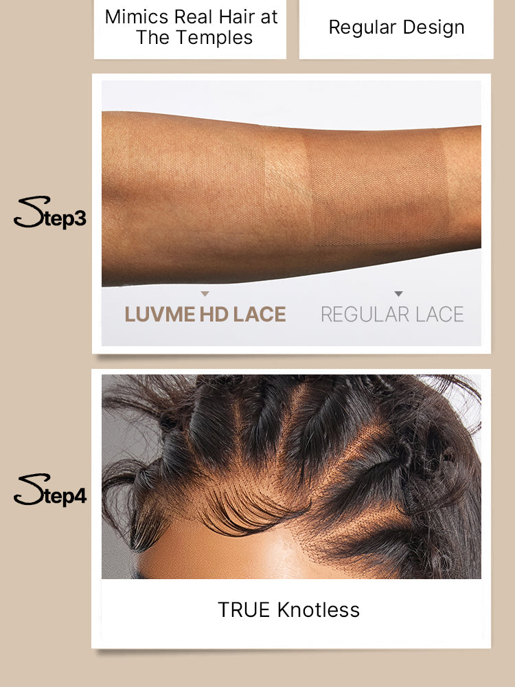 New Customers Only | NatureMAX 200% Density Glueless 13x4 HD Lace Front Wig Ombre Brown Loose Wave Human Hair Wig Pre-Cut Lace Flexi-Fit Drawstring Cap-12