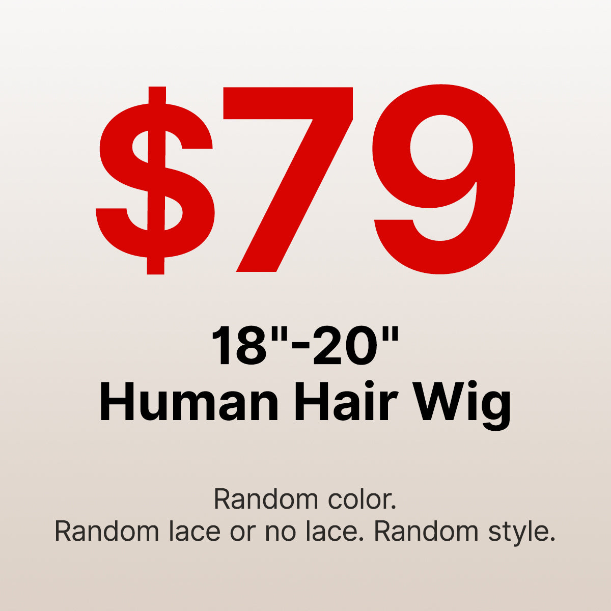 18-20 Inches= $79 | Mystery Box Straight Wig (VALUED Up To $299 )  | Random Color | Ships to US Only*-08