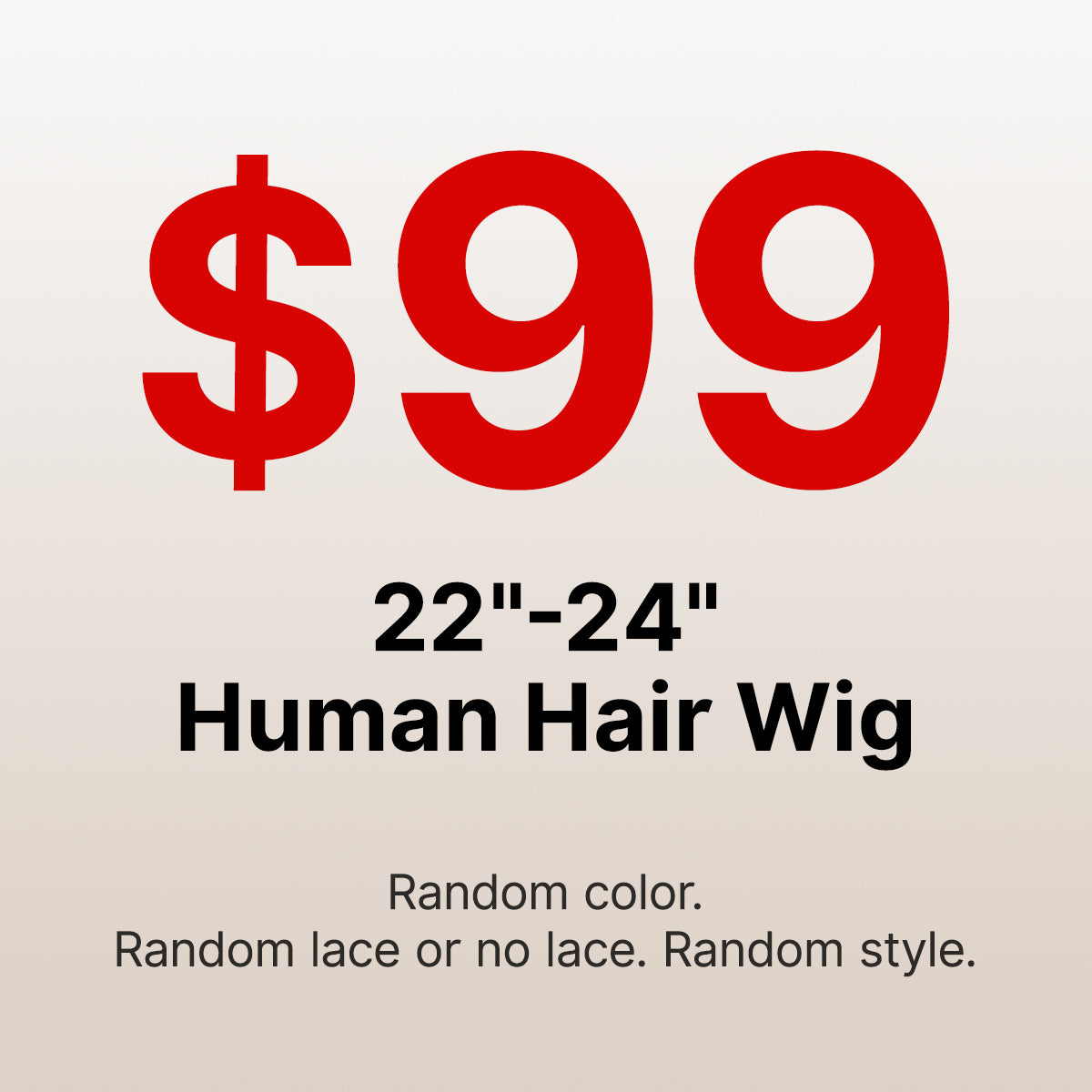 22-24 Inches= $99 | Mystery Box Straight Wig (VALUED Up To $399 )  | Random Color | Ships to US Only*-09