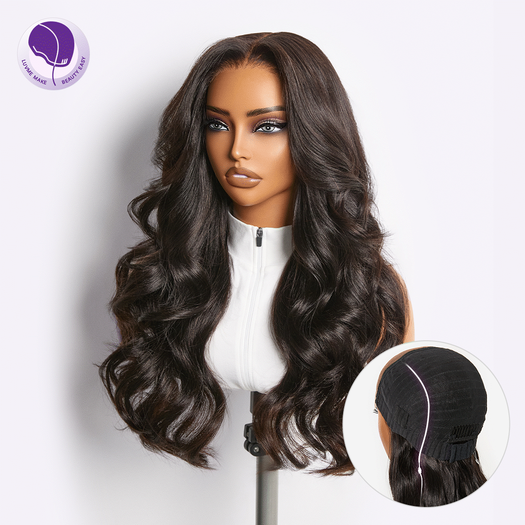 18 Inch Body Wave Wig Bouncy Human Hair
