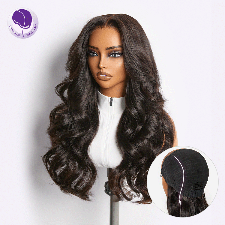 MyOwn-Fit light yaki body wave glueless 7x6 closure wig