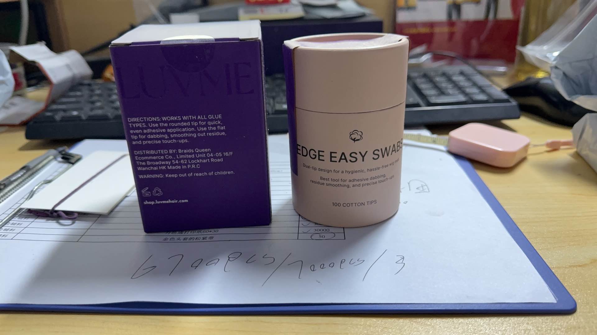 Cotton Swabs for Wigs 100pcs (Pack of 1)-01