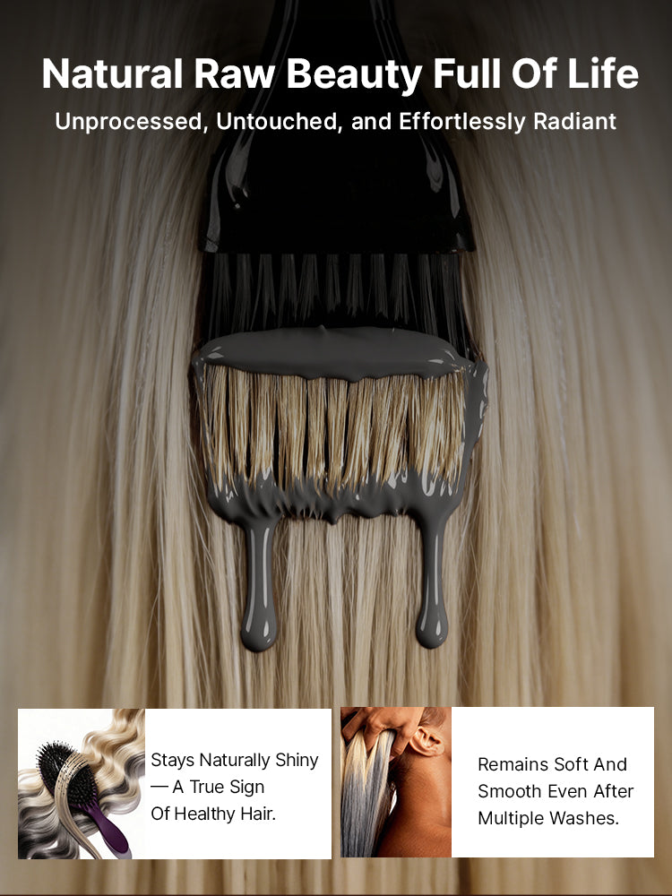 Mila | RawMagic – Pure Raw Hair x Champagne Accent-13