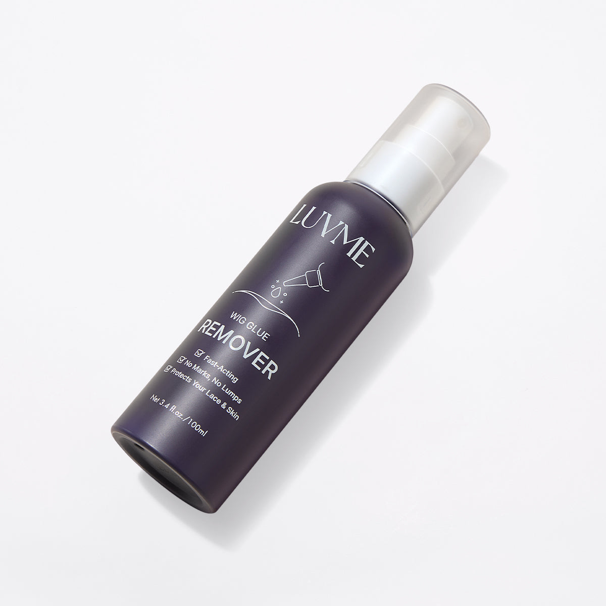 Luvme lace glue remover for lace wigs and tape-in extensions