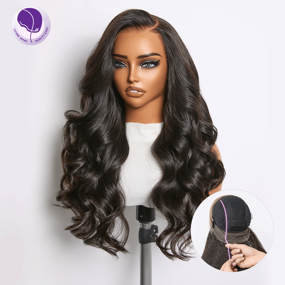 MyOwn-Fit 360 HD Lace Body Wave Wig Flexi-Fit Invisi Wig Pre-Cut Lace Natural Hairline-01