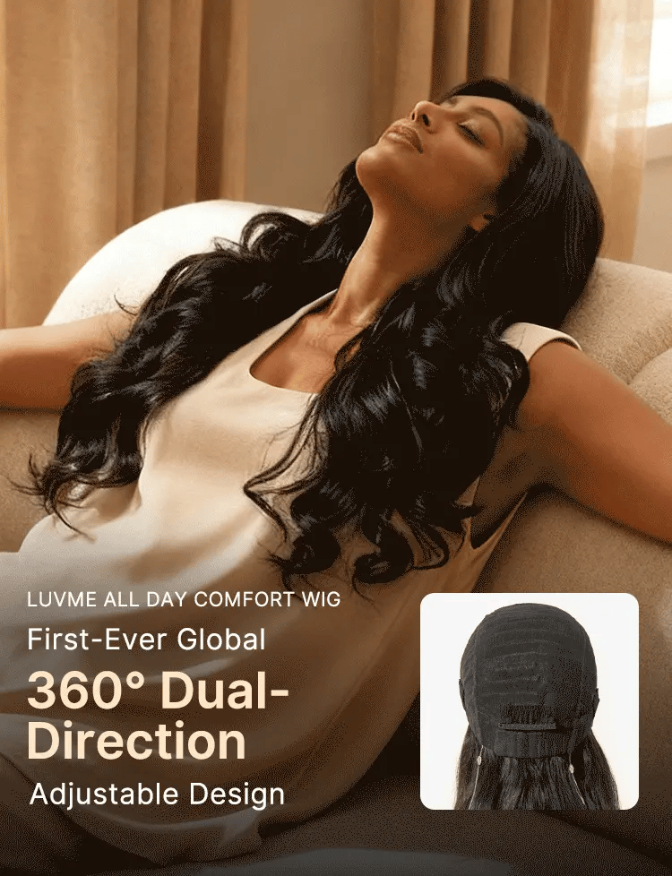 MyOwn-Fit 360 HD Lace Free Parting Water Wave Wig Flexi-Fit Invisi Drawstring Cap & Pre-Cut Lace-10