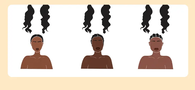 MyOwn-Fit 360 HD Lace Free Parting Water Wave Wig Flexi-Fit Invisi Drawstring Cap & Pre-Cut Lace-15