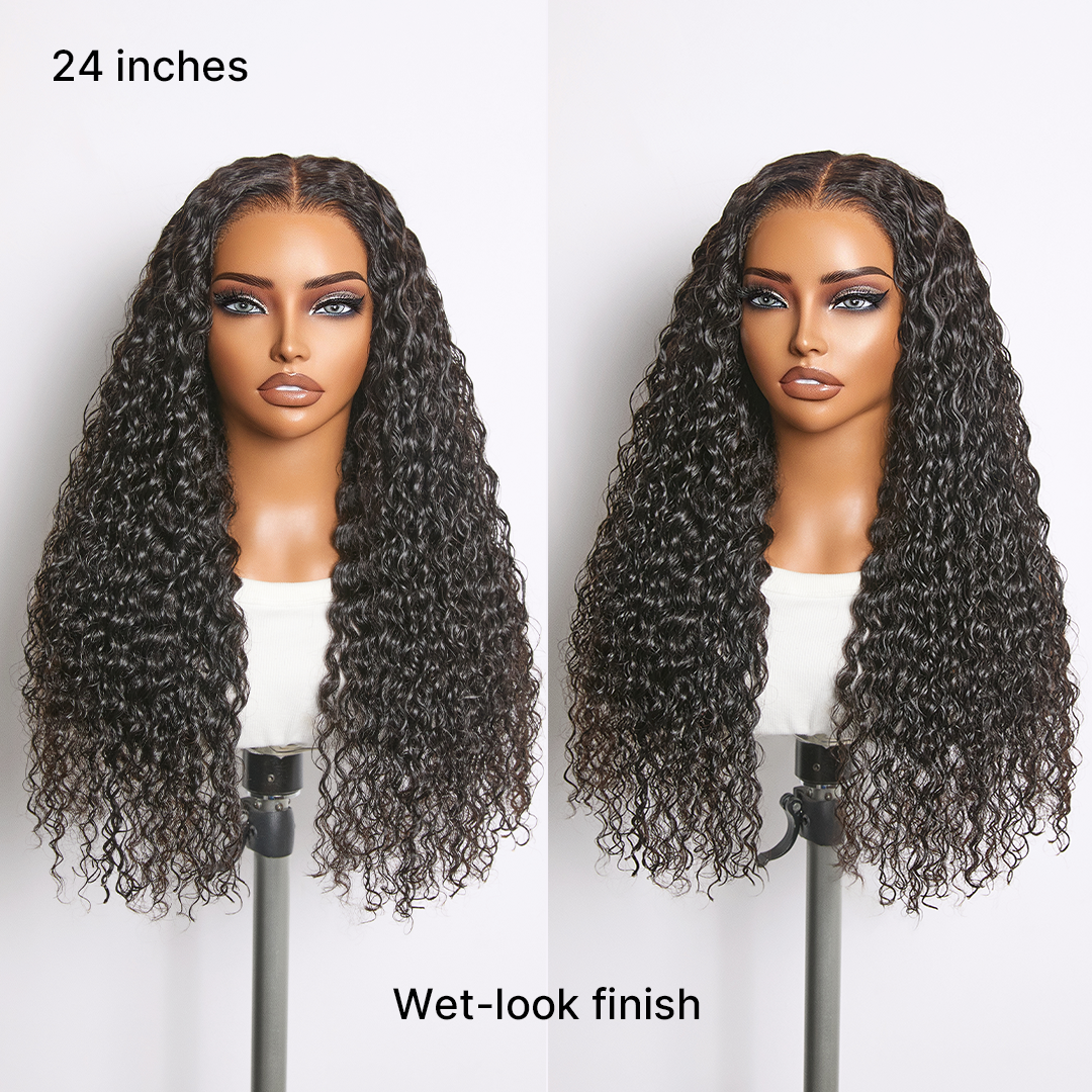 Luvme All-Day Comfort Wig 200% Density Deep Wave Glueless 7x6 Closure HD Lace Human Hair Wig Pre-Cut Lace-06