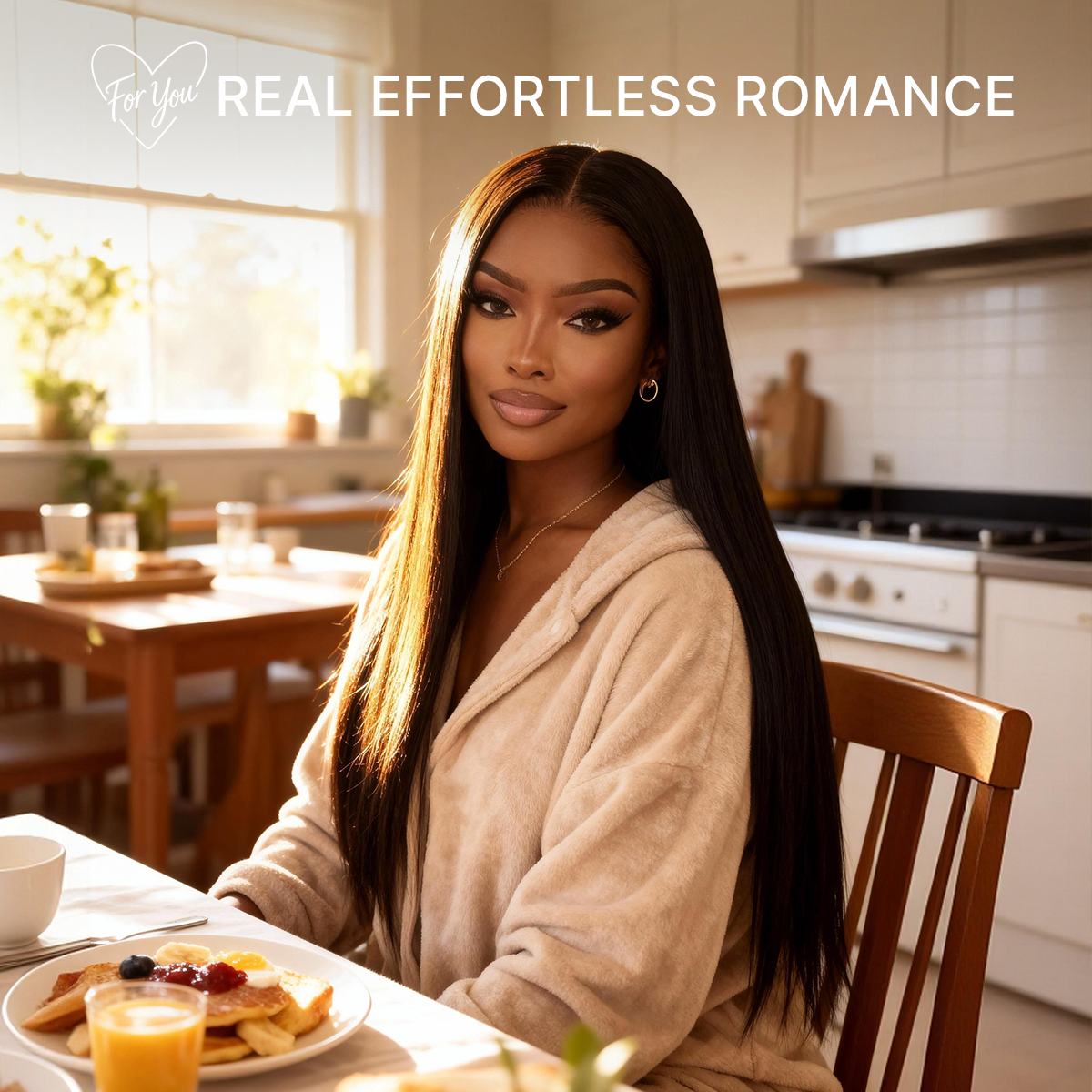 PreMax Wigs | Super Natural Hairline Silky Straight Glueless 13x4 Frontal Lace Wig Human Hair Pre-Cut Lace-30