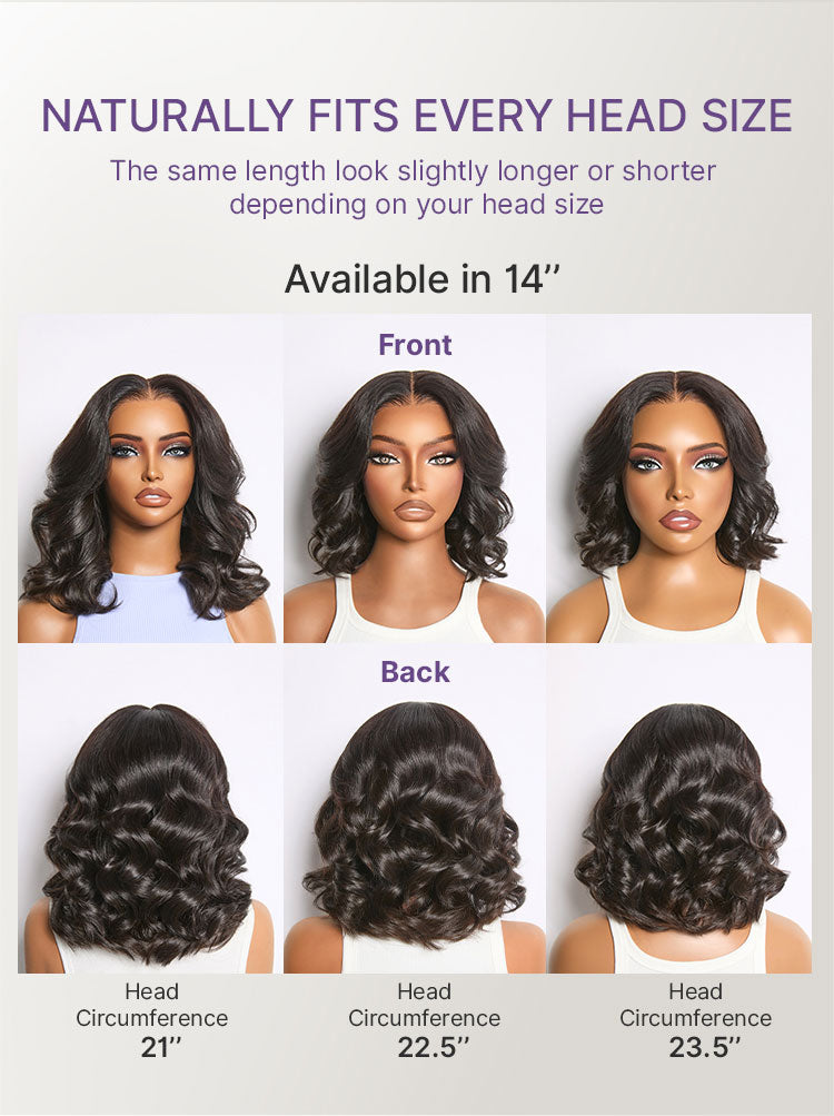 Luvme All-Day Curl Hold Premier Grade Hair Shoulder Length Body Wave CuticleAlign PartingMax Glueless 7x6 HD Lace Wig Pre-Cut Lace-18
