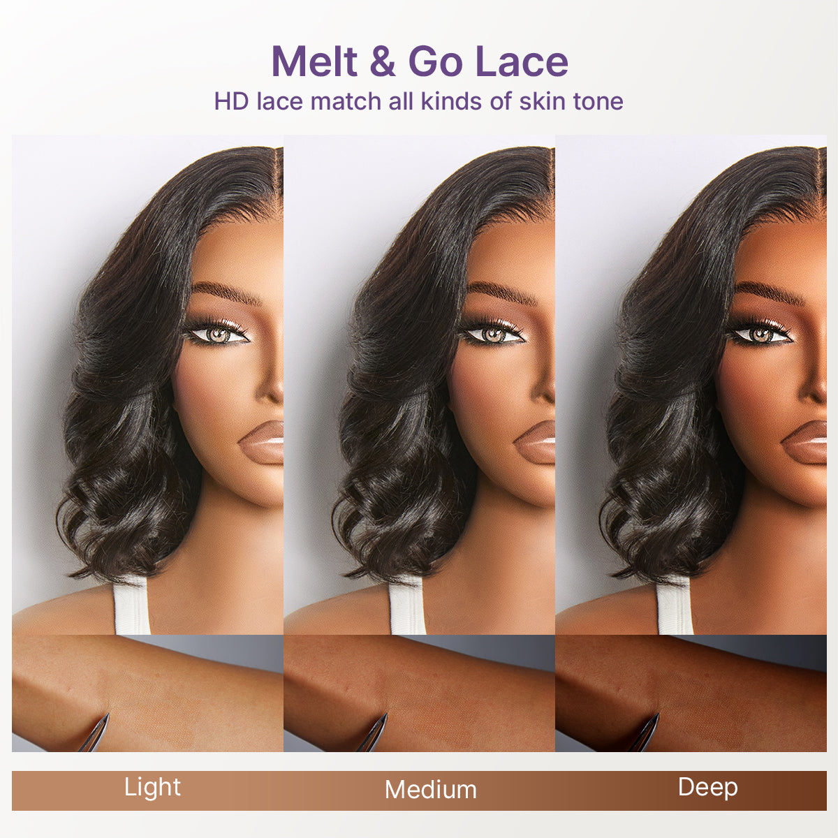 48H Delivery | Luvme All-Day Comfort™ PartingMax 7x6 HD Lace Glueless Wig Soft Loose Wave Human Hair Wig Pre-Cut Lace - US Only-05