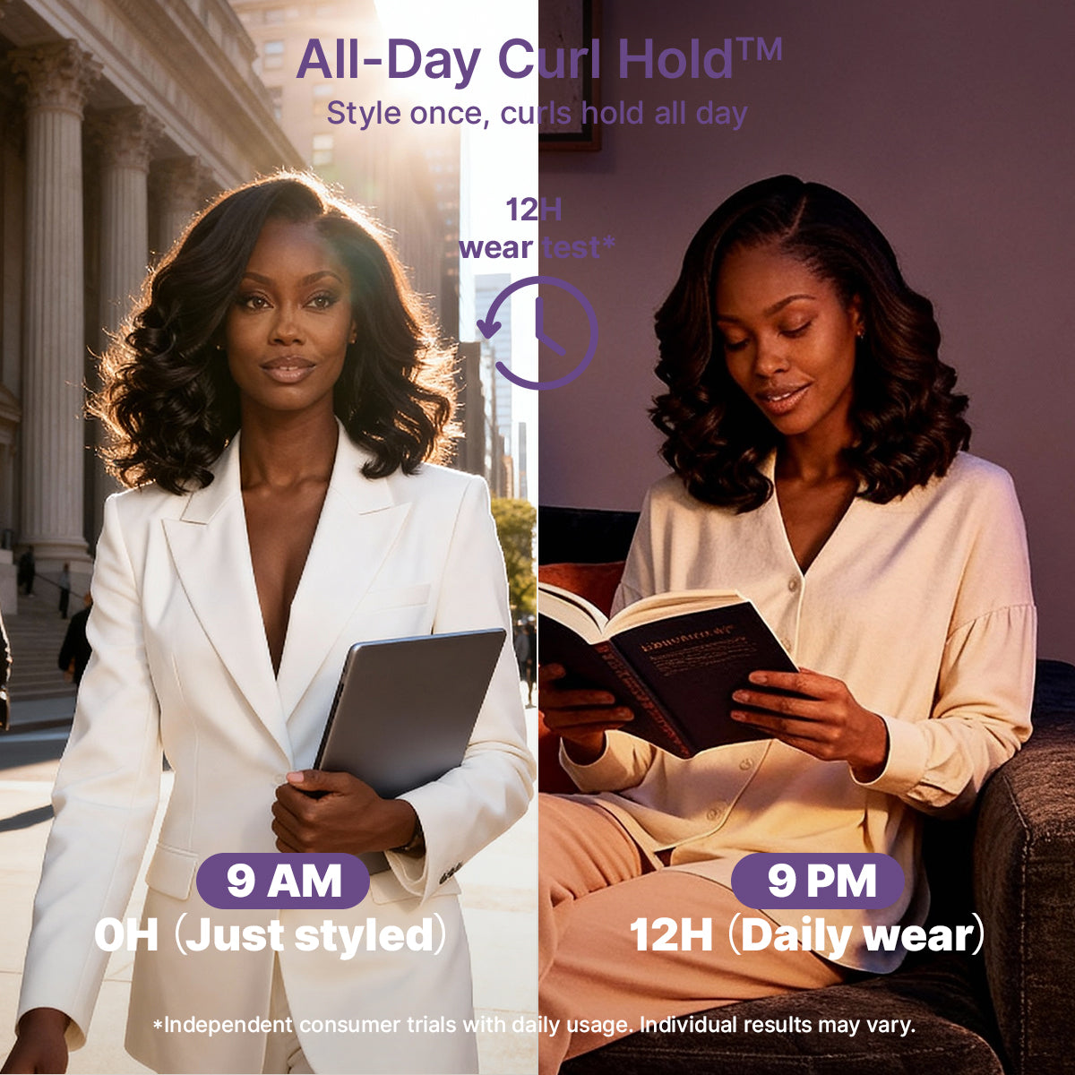 All-Day Curl Hold Premier Grade Hair 250% Density Loose Wave SilkShield Glueless 13x4 HD Lace Front Wig Pre-Cut Lace Flexi-Fit Drawstring Cap-05