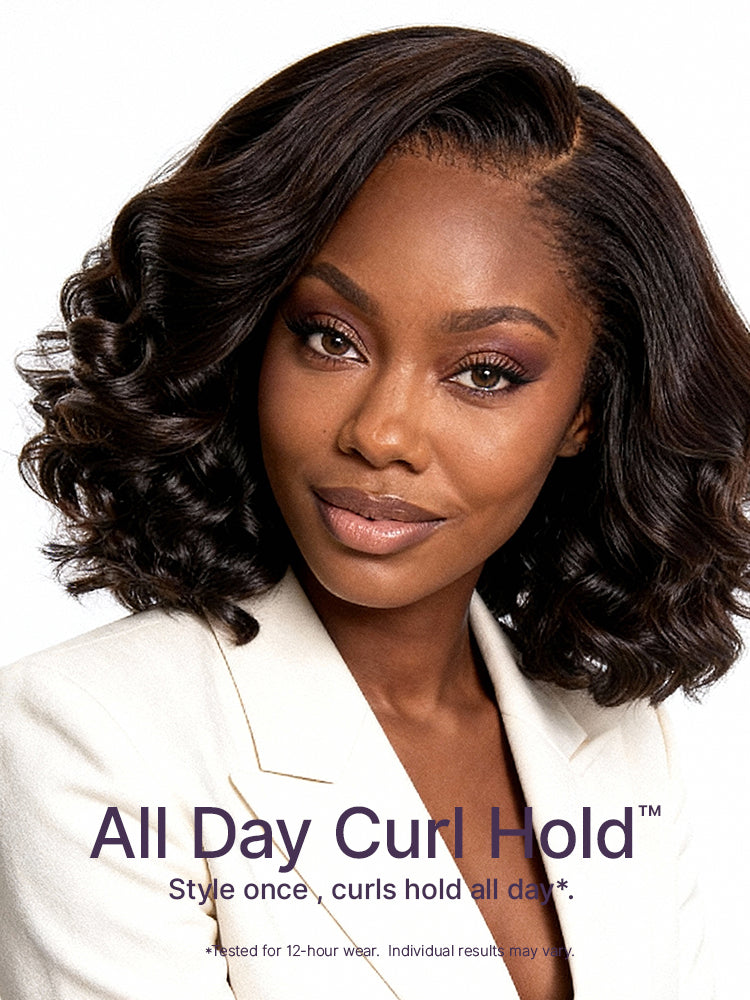 All-Day Curl Hold Premier Grade Hair 250% Density Loose Wave SilkShield Glueless 13x4 HD Lace Front Wig Pre-Cut Lace Flexi-Fit Drawstring Cap-10