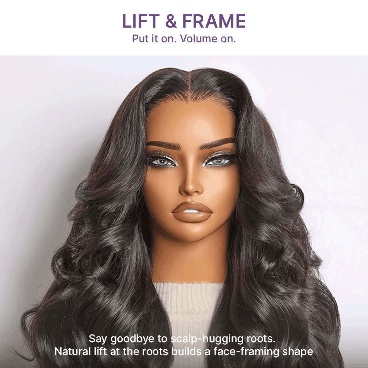 Luvme All-Day Curl Hold™ Premier Grade Hair SilkShield™ PartingMax Loose Wave Glueless 7x6 HD Lace Long Wig Pre-Cut Lace-33