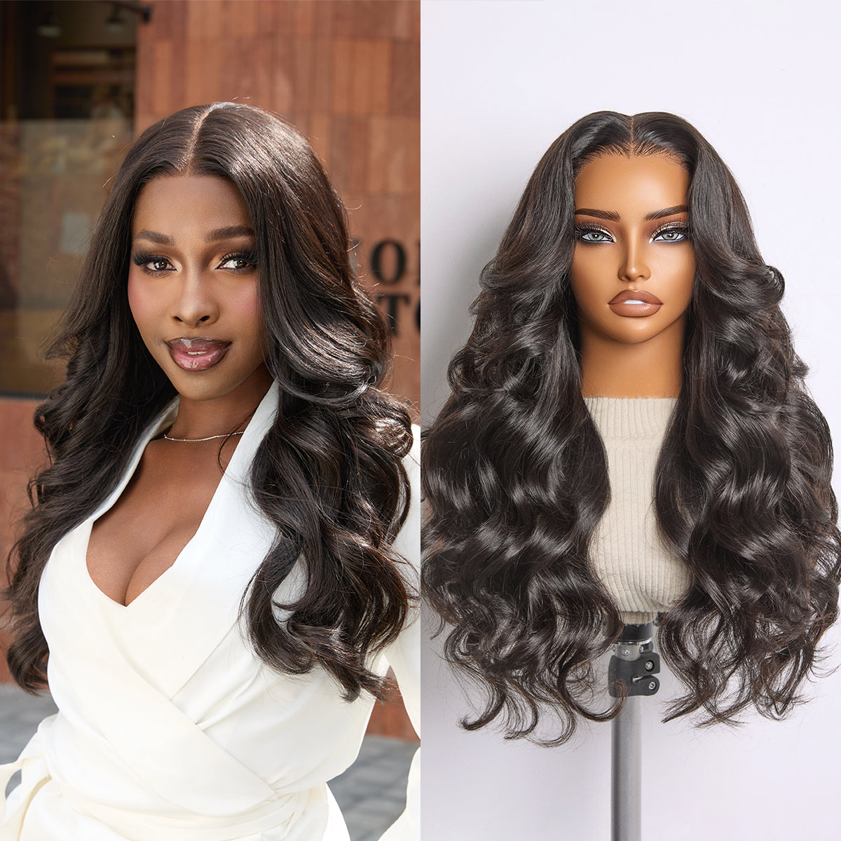 Luvme All-Day Curl Hold™ Premier Grade Hair SilkShield™ PartingMax Loose Wave Glueless 7x6 HD Lace Long Wig Pre-Cut Lace-32