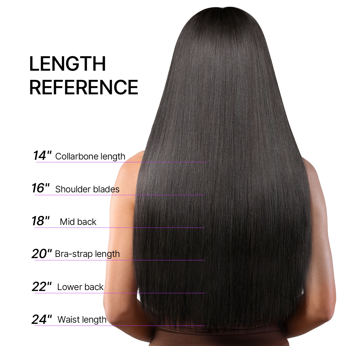 Tape in Extensions Human Hair 110g 40pcs Yaki Straight Natural Black Seamless Invisible Double Sided Extensions-11