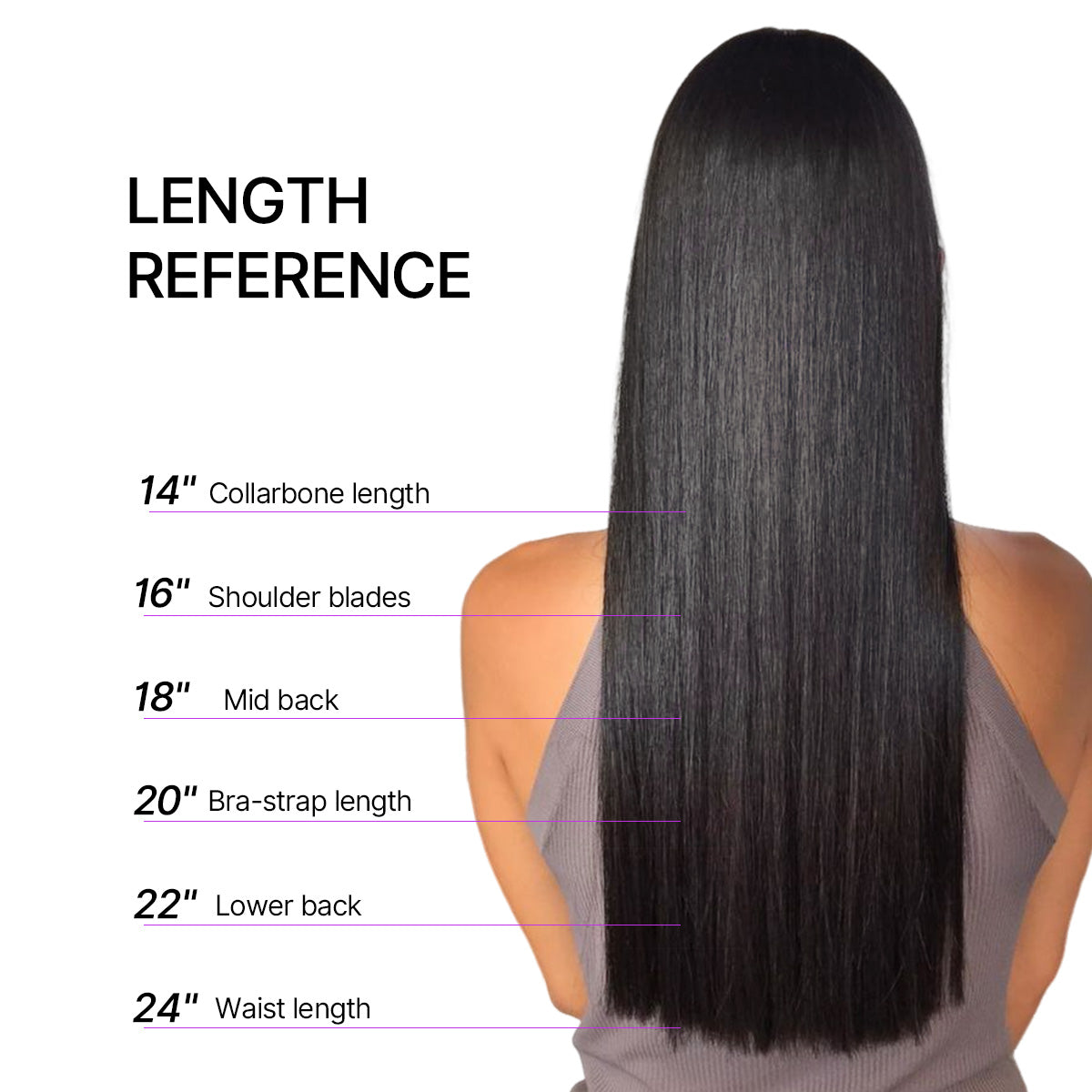 Tape in Extensions Human Hair 110g 40pcs Silky Straight Natural Black Seamless Invisible Double Sided Extensions-11