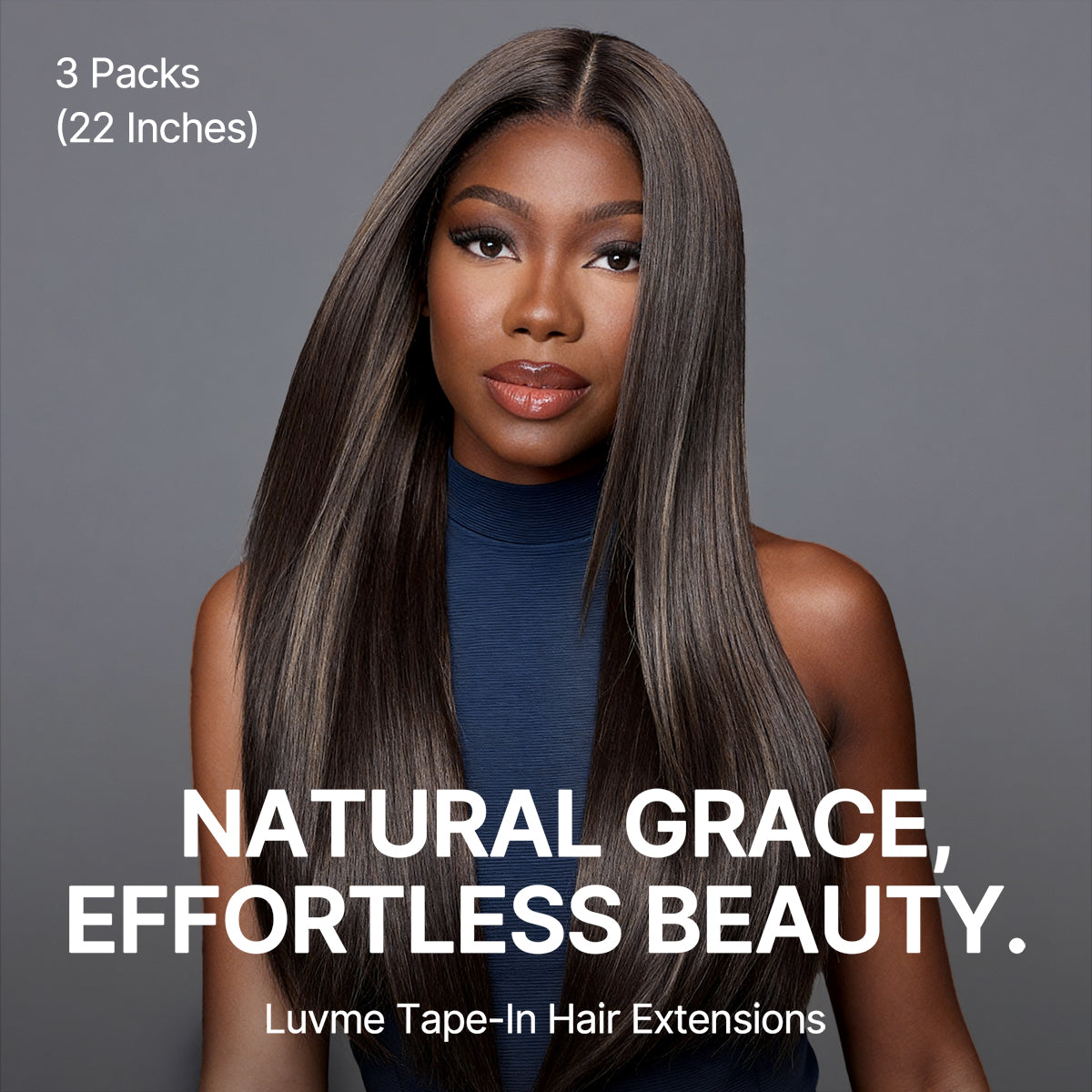 Tape In Hair Extensions Human Hair 20pcs 50g Rich Mocha Brown Silky Straight Invisible Double Sided Tape Extensions-03