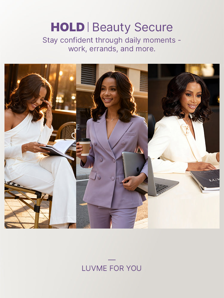 Luvme All-Day Curl Hold™ Premier Grade Hair Shoulder Length Body Wave CuticleAlign™ PartingMax Glueless 7x6 HD Lace Wig Pre-Cut Lace-40