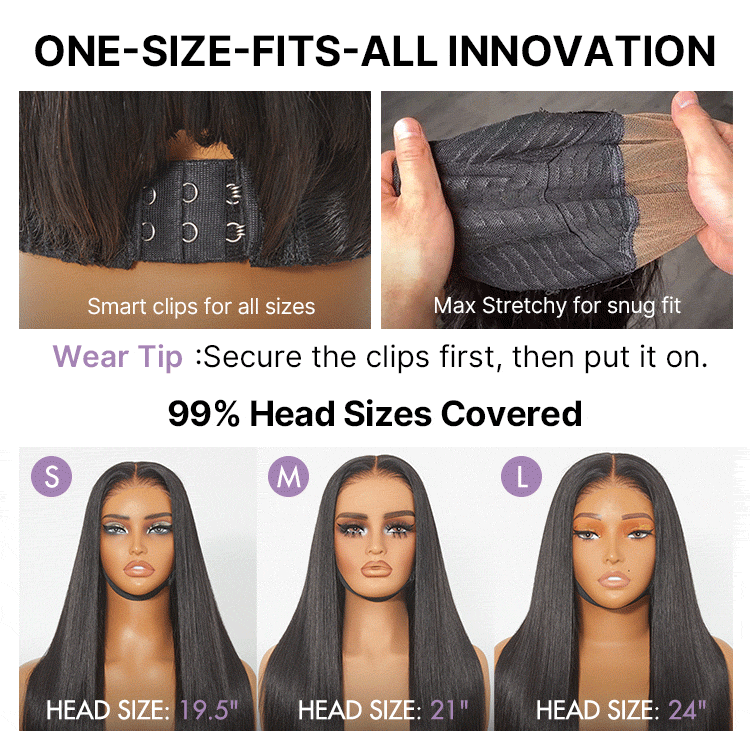 Luvme All-Day Comfort Wig with water wave style, 180% density, HD lace, 7x6 closure, human hair, glueless, pre-cut lace.