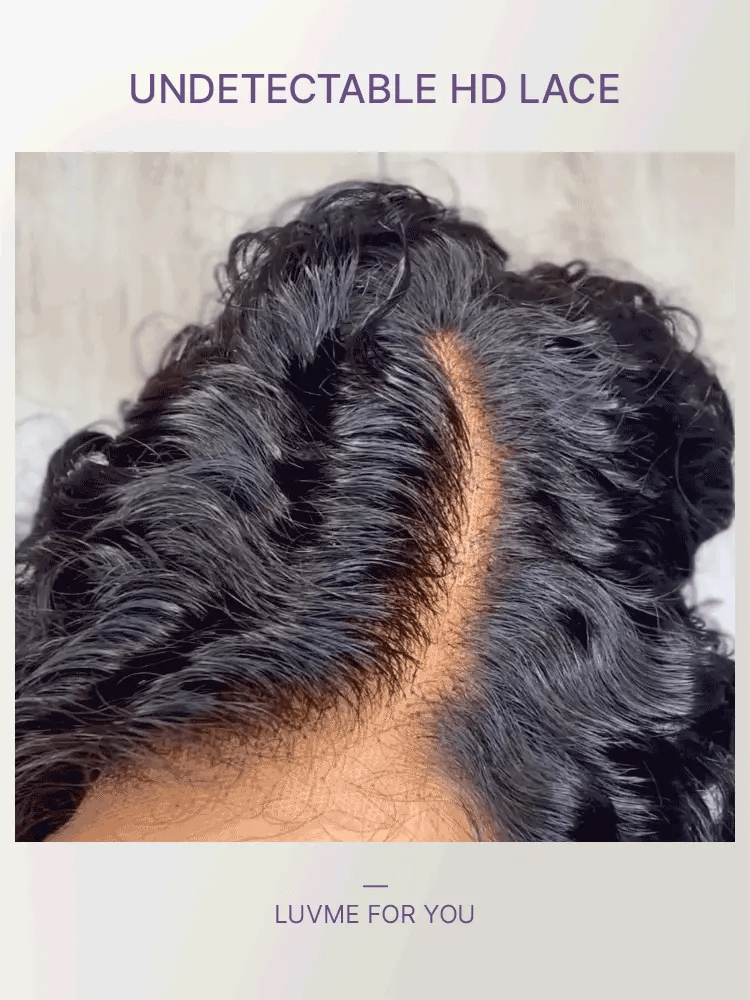 New Customers Only | Water Wave Pixie Cut Water Wave Glueless Minimalist HD Lace Short Curly Wig-15