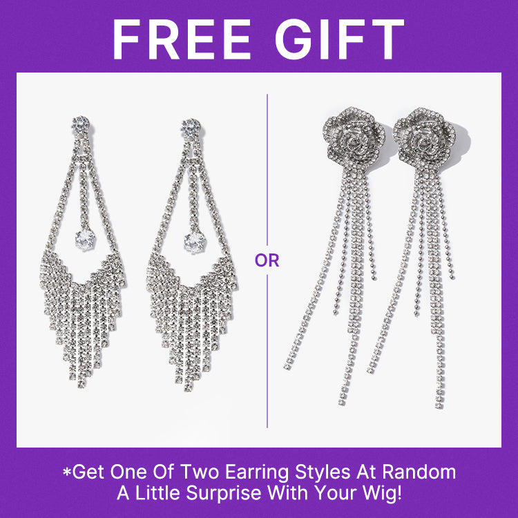 NatureMAX™ 200% Density Ombre Brown / Natural Loose Wave Glueless 13x6 HD Lace Front Shoulder Length Wig Pre-Cut Lace Flexi-Fit Drawstring Cap-30