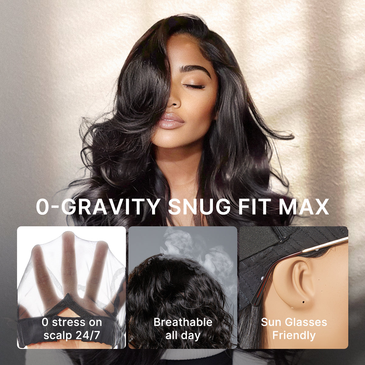 New Customers Only | Luvme All-Day Comfort Wig 180% Density Blonde Highlight Butterfly Cut Layered Light Yaki Straight Glueless 7x6 Closure HD Lace Wig Pre-Cut Lace-07