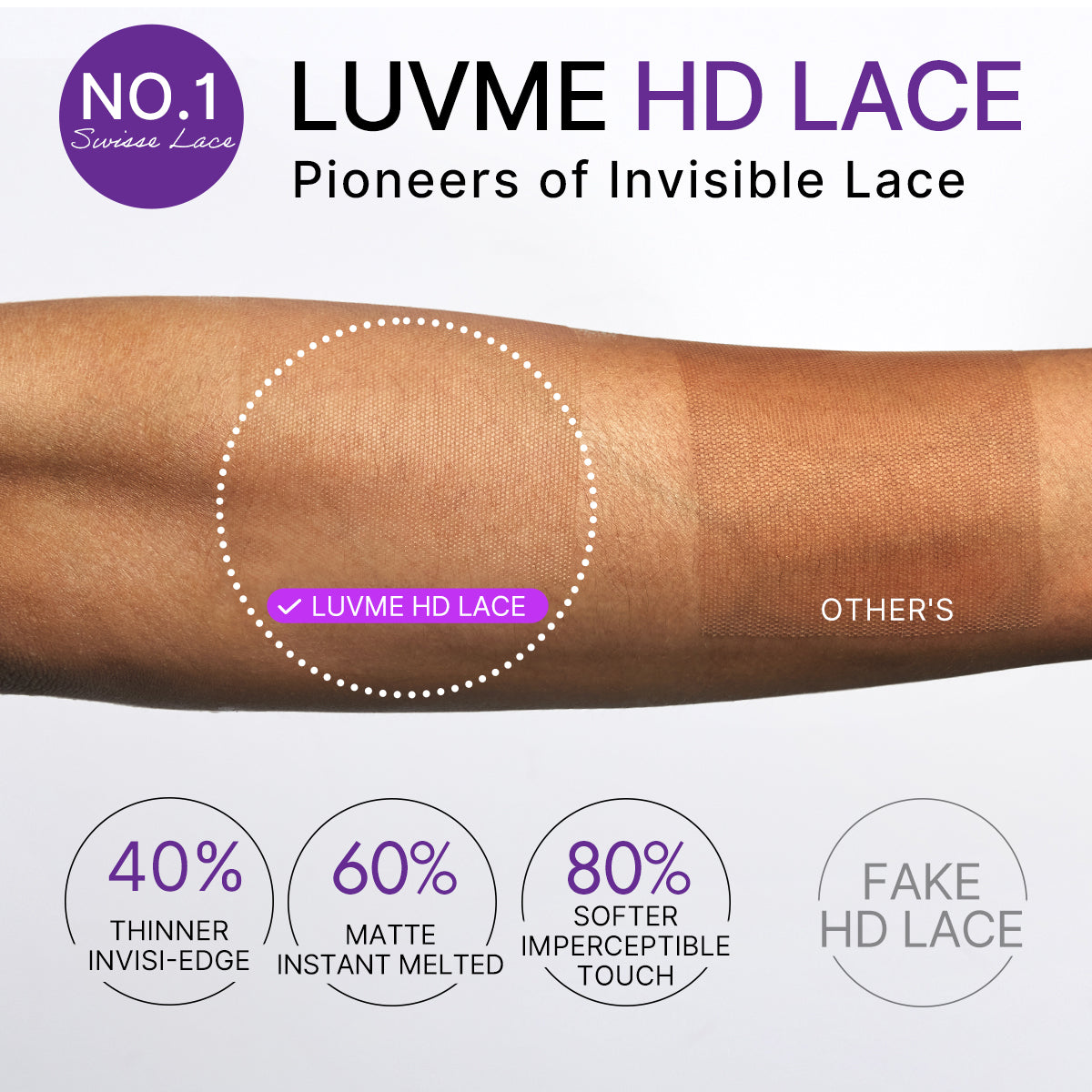 New Customers Only | Luvme All-Day Comfort Wig 180% Density Blonde Highlight Butterfly Cut Layered Light Yaki Straight Glueless 7x6 Closure HD Lace Wig Pre-Cut Lace-10