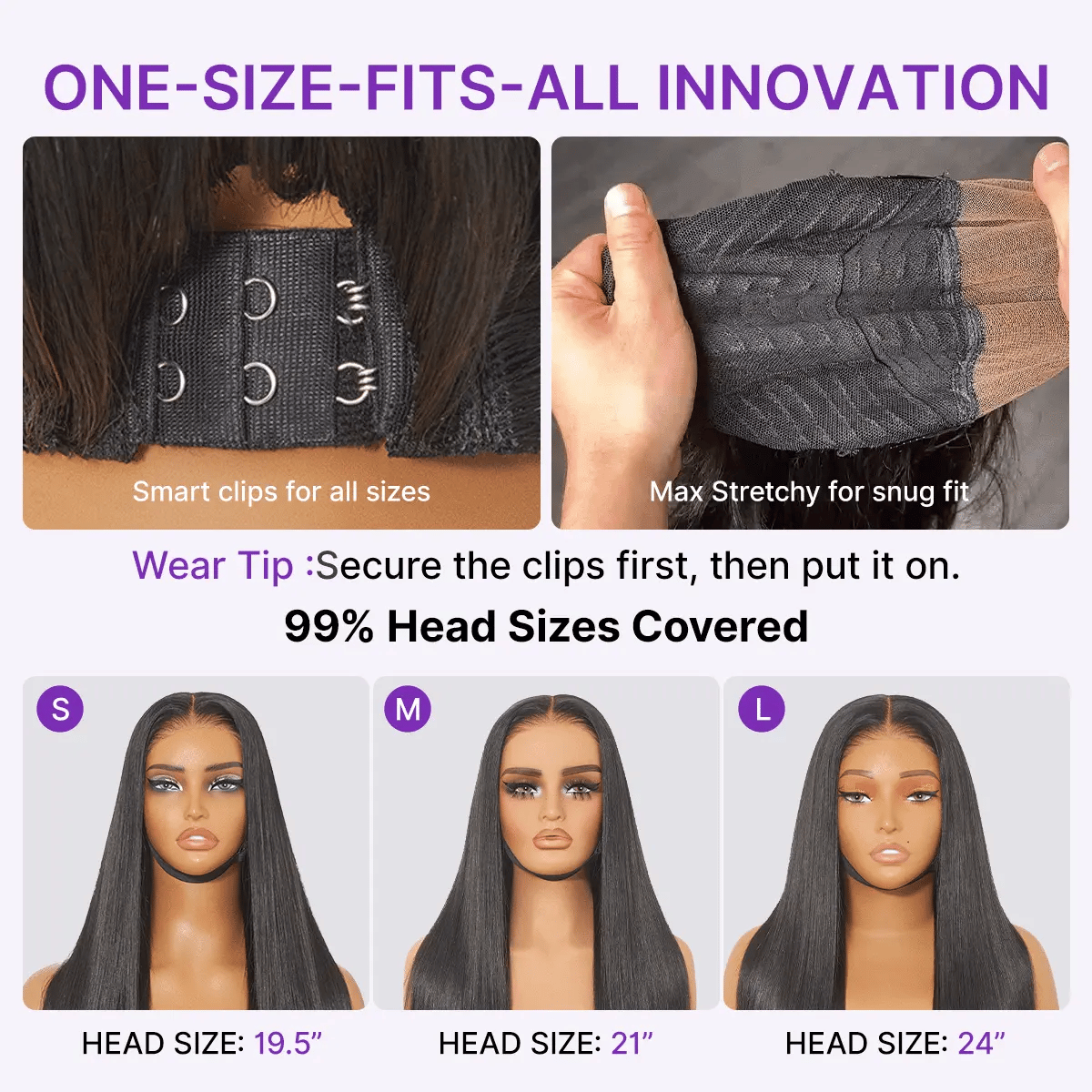 New Customers Only | Luvme All-Day Comfort Wig 180% Density Blonde Highlight Butterfly Cut Layered Light Yaki Straight Glueless 7x6 Closure HD Lace Wig Pre-Cut Lace-02
