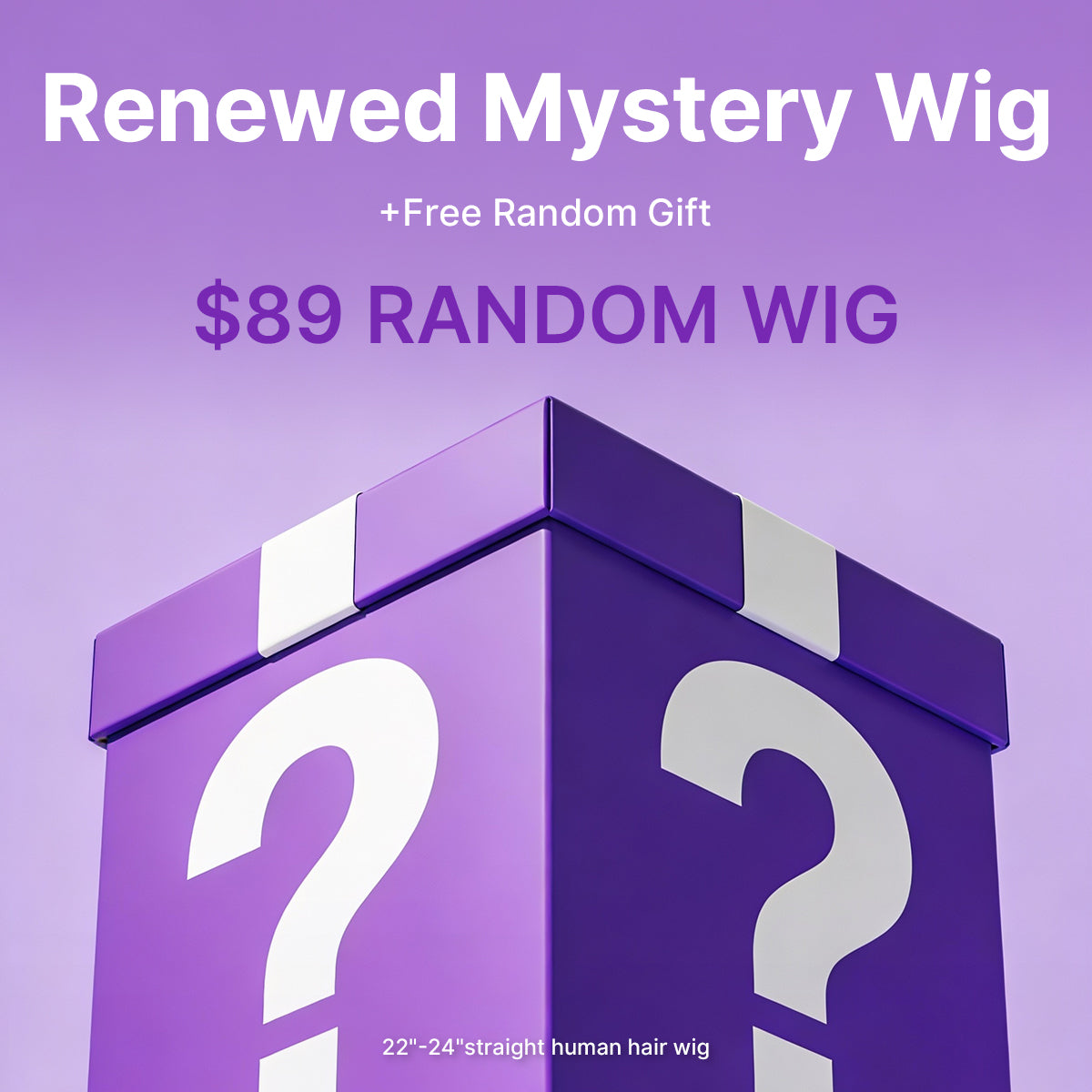 22-24 Inches= $99 | Mystery Box Straight Wig (VALUED Up To $399 )  | Random Color | Ships to US Only*-13