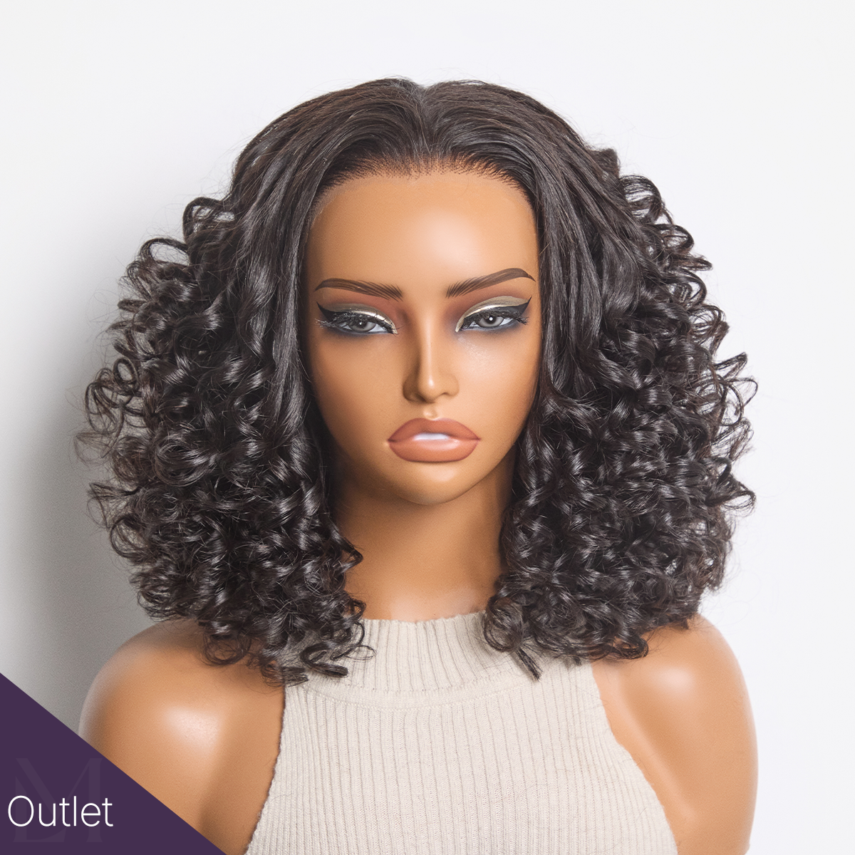 Outlet | Natural Black Body Wave 13x6 Frontal Lace Wig-01