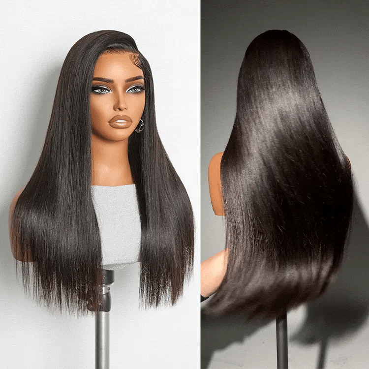 US Only | Luvme All-Day Comfort™ Wig 180% / 250% Density Bone Straight with Baby Hair PartingMax Glueless 7x6 Closure HD Lace Wig Pre-Cut Lace-42