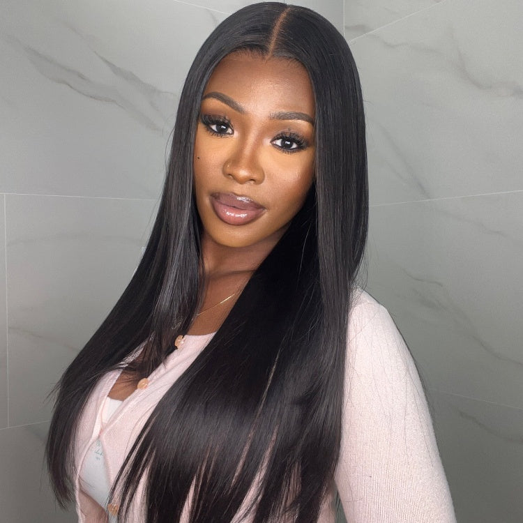 VIP Week Only | Luvme Hair Straight Glueless 13x4 Frontal Lace Long Wig 100% Human Hair | US Only-05