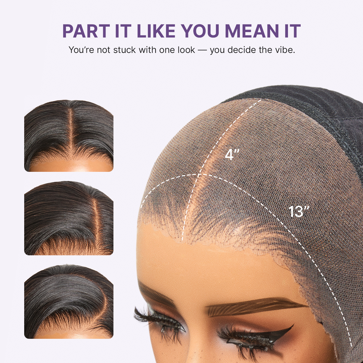 PreMax Super Natural Hairline Face-Framing Layered Cut Silky Straight