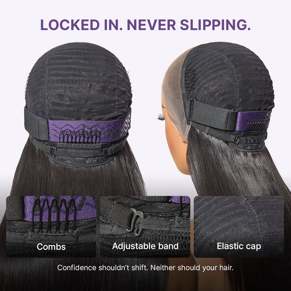 PreMax Super Natural Hairline Face-Framing Layered Cut Silky Straight