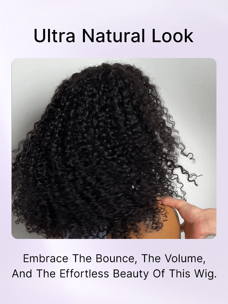 180% Density Kinky Curly PartingMax Glueless 7x6 Closure HD Lace Wig Pre-Cut Lace Flexi-Fit Drawstring Cap-15