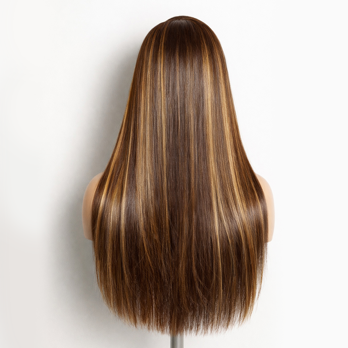 Luvme All-Day Comfort™ bone straight HD lace wig with baby hair, 180% density, 7x6 closure, pre-cut lace, glueless fit