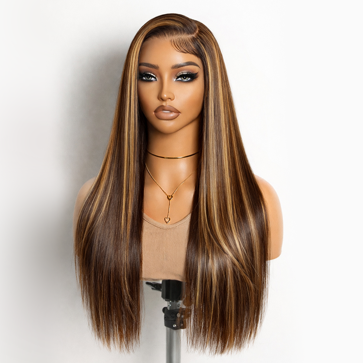 US Only | Luvme All-Day Comfort™ Wig 180% / 250% Density Bone Straight with Baby Hair PartingMax Glueless 7x6 Closure HD Lace Wig Pre-Cut Lace-74