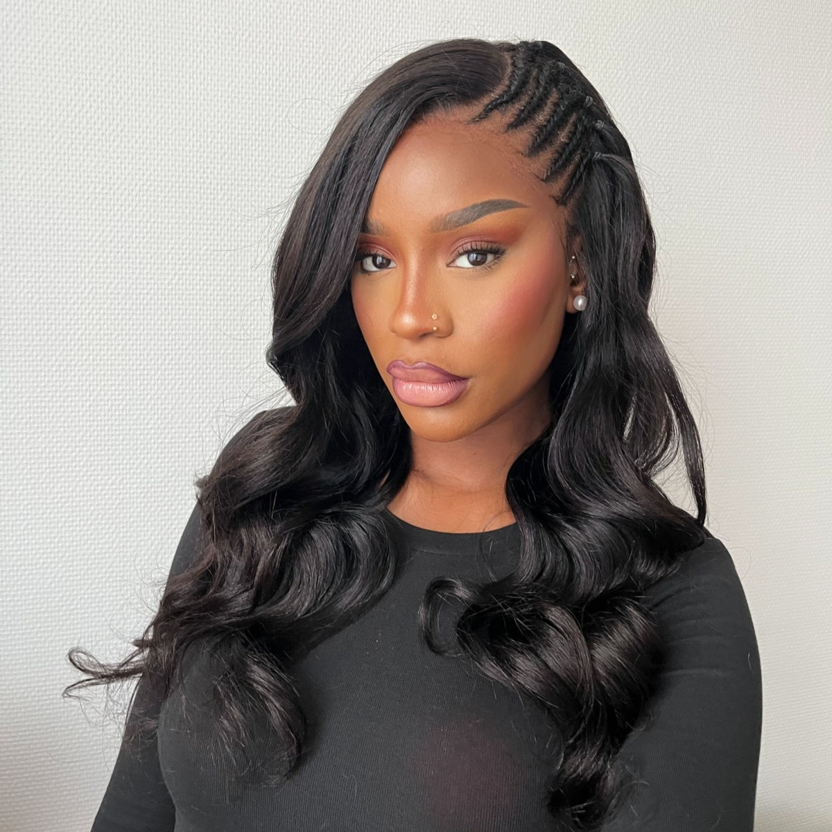 22 Inch=$199.9 | Readitress™ Side Braided Yaki Body Wave Glueless Ear-to-ear 13x6 Frontal HD Lace Wig Flexi-Fit Drawstring Cap-04